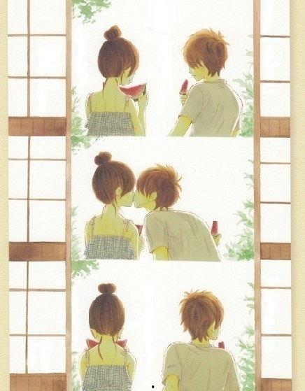 姐妹吃瓜动漫头像,动漫头像里的欢乐时光